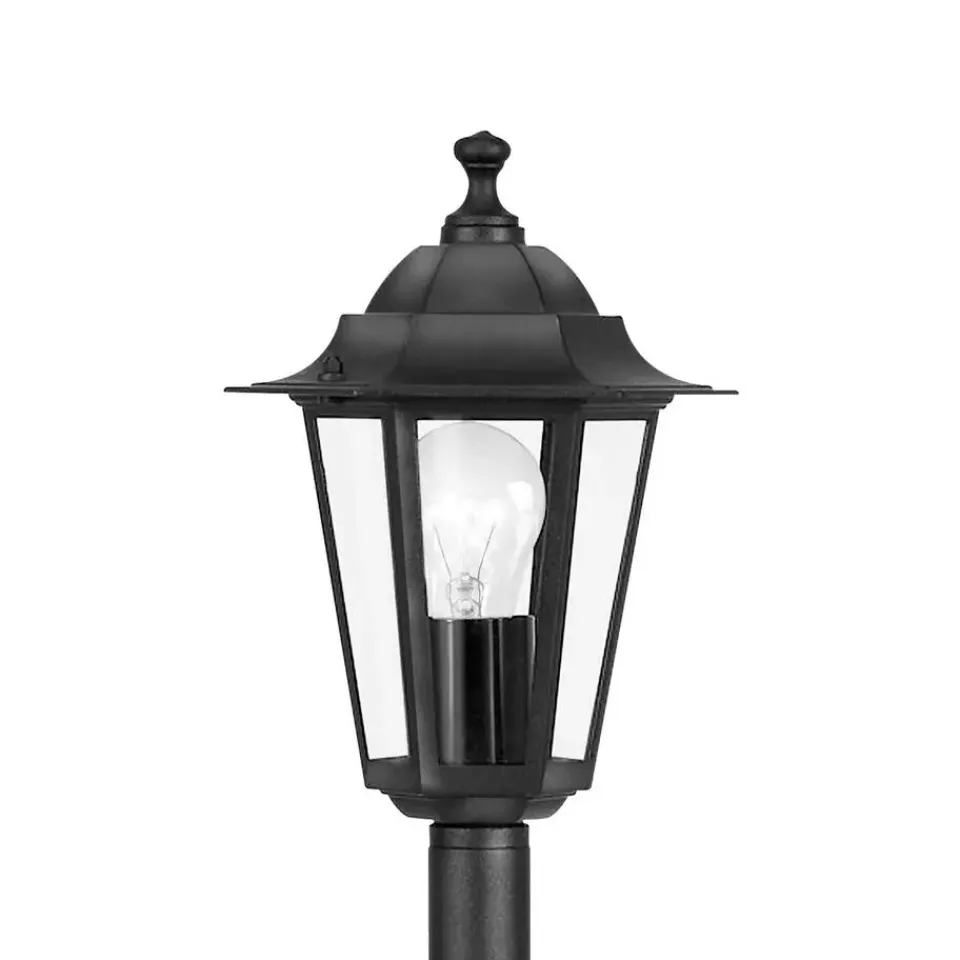 EGLO Laterna 4 Sokkellamp - Staande lamp - - E27 - 20.5 cm - Zwart Hot