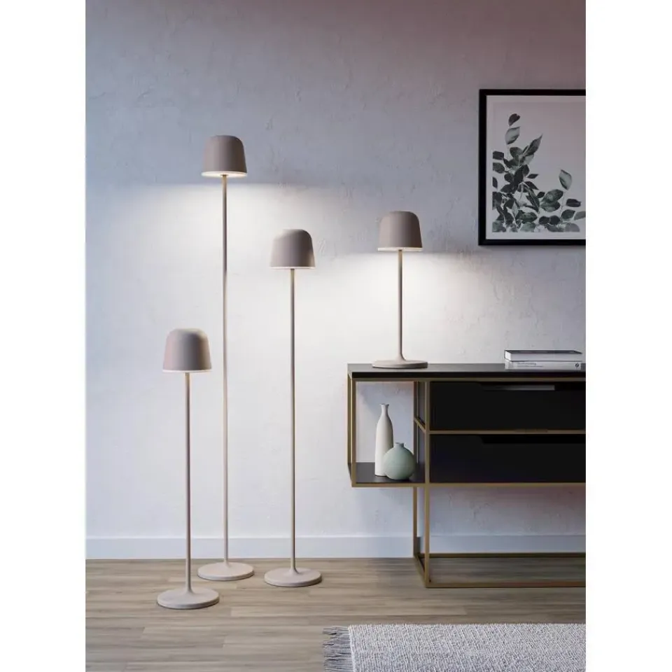 EGLO Mannera-L Staande lamp - USB-C - H 140 cm - Zand Clearance