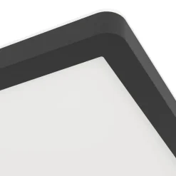 EGLO Minerario Plafonnière - LED - Kunststof - Zwart/Wit New