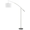 EGLO Nadina Vloerlamp - E27 - 195 cm - Grijs/Wit Clearance
