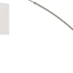 EGLO Nadina Vloerlamp - E27 - 195 cm - Grijs/Wit Clearance
