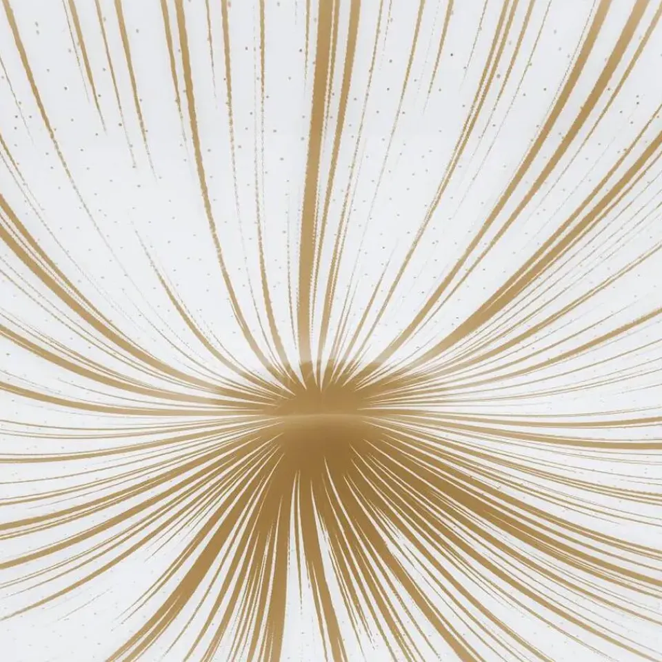 EGLO Nieves 1 Plafond- en Wandlamp - LED - Ø 51 cm - Wit/Goud Hot