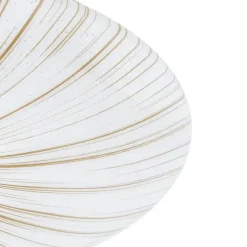 EGLO Nieves 1 Plafond- en Wandlamp - LED - Ø 51 cm - Wit/Goud Hot