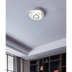 EGLO Palagiano Plafondlamp - LED - Ø 30 cm - Wit Discount