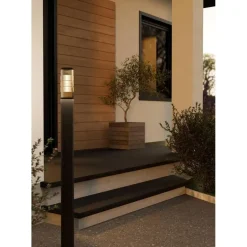 EGLO Salle Sokkellamp - E27 - 110 cm - Smoke - Zwart New