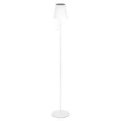 EGLO Scordiano-L Vloerlamp - Solar - 120 cm - Wit - Oplaadbaar