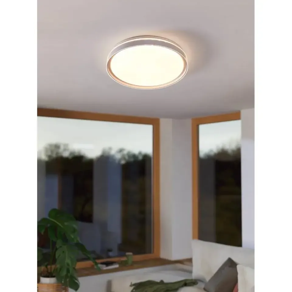 EGLO Seluci Plafonnière - LED - 49 cm - Wit Sale