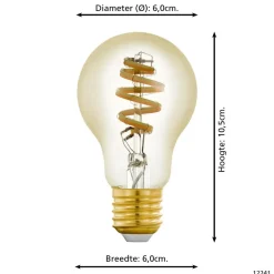 EGLO connect.z EGLO starter-z Starterspakket - 2x E27 Spiral LED lampen - Afstandsbediening Outlet