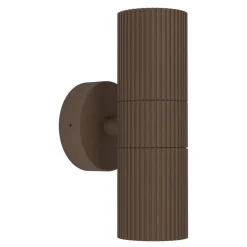 EGLO Tomelloso Wandlamp Buiten - GU10 - 20 cm - Donker Bruin New