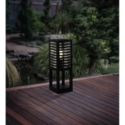 EGLO Alamonte3SokkellampBuiten-E27-45cm-Zwart New