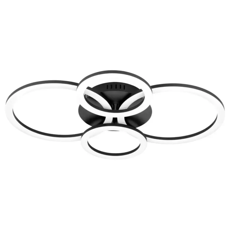 EGLO connect.z EGLOconnect.zParrapos-ZSmartPlafondlamp-61,5cm-Zwart/Wit New