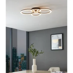 EGLO connect.z EGLOconnect.zParrapos-ZSmartPlafondlamp-61,5cm-Zwart/Wit New