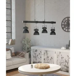 EGLO ShirebrookHanglamp-E27-100cm-Zwart Online