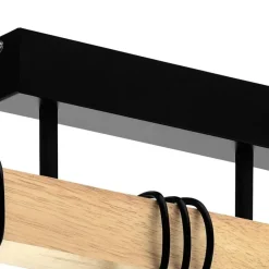 EGLO TownshendPlafondlamp-E27-55cm-Zwart/Bruin Clearance