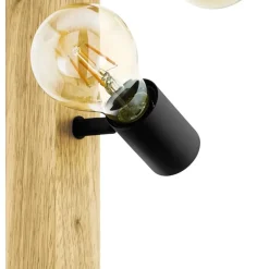 EGLO Townshend3Spot-3lichts-E27-Bruin-Zwart Outlet