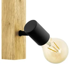 EGLO Townshend3Spot-3lichts-E27-Bruin-Zwart Outlet