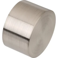 Leen Bakker Eindknop gordijnroede - RVS Ø28 mm - S/2 (2016364) Online