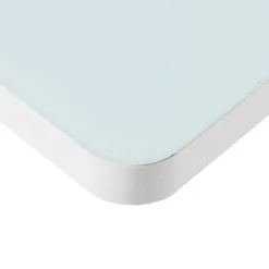 IVOL Elektrisch verstelbaar bureau / thuiswerkplek - 120x60 cm - Glas wit