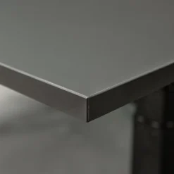 IVOL Elektrisch verstelbaar bureau - 160x80 cm - Single motor - Zwart / Antraciet Discount