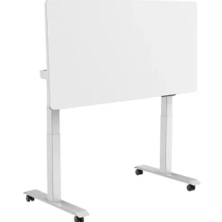 Euroseats Elektrisch verstelbaar, opklapbaar en verrijdbaar bureau - 180x80 cm - Wit fram Best
