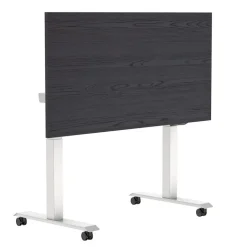 Euroseats Elektrisch verstelbaar, opklapbaar en verrijdbaar bureau - 160x80 cm - Wit fram Discount