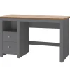 Loft24 Emerald - Bureau grijs eiken 2-deurs spaanplaat Discount