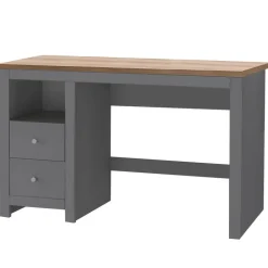 Loft24 Emerald - Bureau grijs eiken 2-deurs spaanplaat Discount