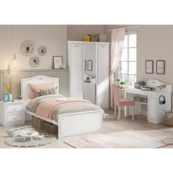 Merkloos Emily meisjesbed 200 x 100 cm Outlet