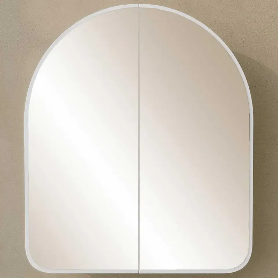 Emob Spiegelkast Woody Fashion - 50 x 12 x 45 cm - Wit Hot