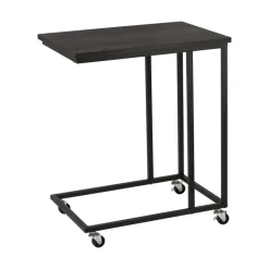 Erro Bijzettafel op wieltjes - 50x35x60cm - zwart New