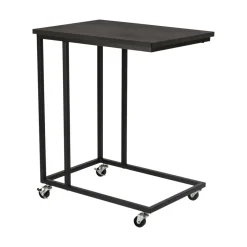 Erro Bijzettafel op wieltjes - 50x35x60cm - zwart New