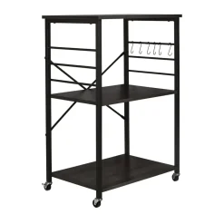 Erro Serveerwagen - keukentrolley - 60x40x89 cm - zwart Sale