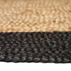 Eva Interior Eva Interieur Vloerkleed Jute - Naturel/Antraciet - 190x290 Online