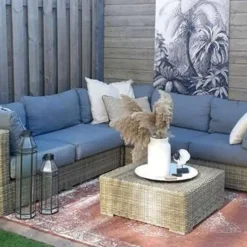 Eva Interior Buiten vloerkleed - Sage- Roest - 160x230 cm Best