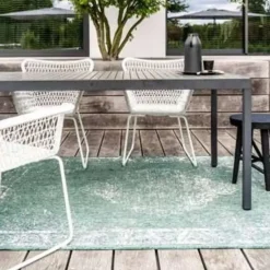 Eva Interior Buiten vloerkleed - Sage- Groen- 280x380 cm Sale