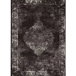 Eva Interior Buiten vloerkleed - Sage- Zwart - 200x290 cm Sale