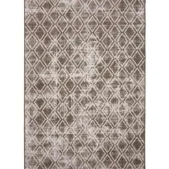 Eva Interior Buiten vloerkleed Frost - Bruin/Wit - 200x290 cm Outlet