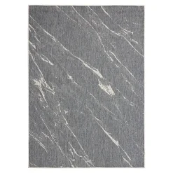 Eva Interior Buitenkleed Marble grijs/wit - 290 x 200 cm Outlet