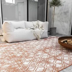 Eva Interior Buitenkleed Roest Frost - 380 x 280 cm Outlet