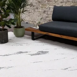 Eva Interior Buitenkleed Marble grijs/wit - 230 x 160 cm New