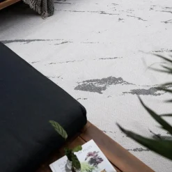 Eva Interior Buitenkleed Marble grijs/wit - 230 x 160 cm New