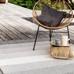 Eva Interior Buitenkleed Zwart Boa 240 x 340 cm Best