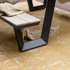 Eva Interior buitenkleed Sage geel/okergeel - 230 x 160 cm Best