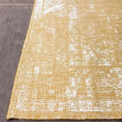 Eva Interior buitenkleed Sage geel/okergeel - 230 x 160 cm Best