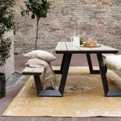 Eva Interior buitenkleed Sage geel/okergeel - 230 x 160 cm Best