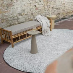 Eva Interior ovaal buitenkleed Dahl zwart - 230 x 160 cm Sale