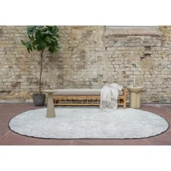 Eva Interior ovaal buitenkleed Dahl zwart - 230 x 160 cm Sale