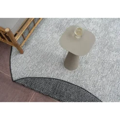 Eva Interior ovaal buitenkleed Dahl zwart - 230 x 160 cm Sale