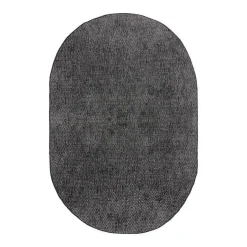 Eva Interior ovaal buitenkleed Dahl zwart - 340 x 240 cm Outlet