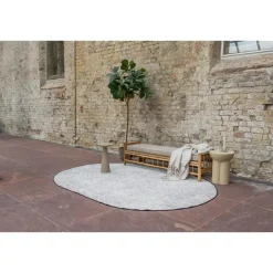 Eva Interior ovaal buitenkleed Dahl zwart - 340 x 240 cm Outlet